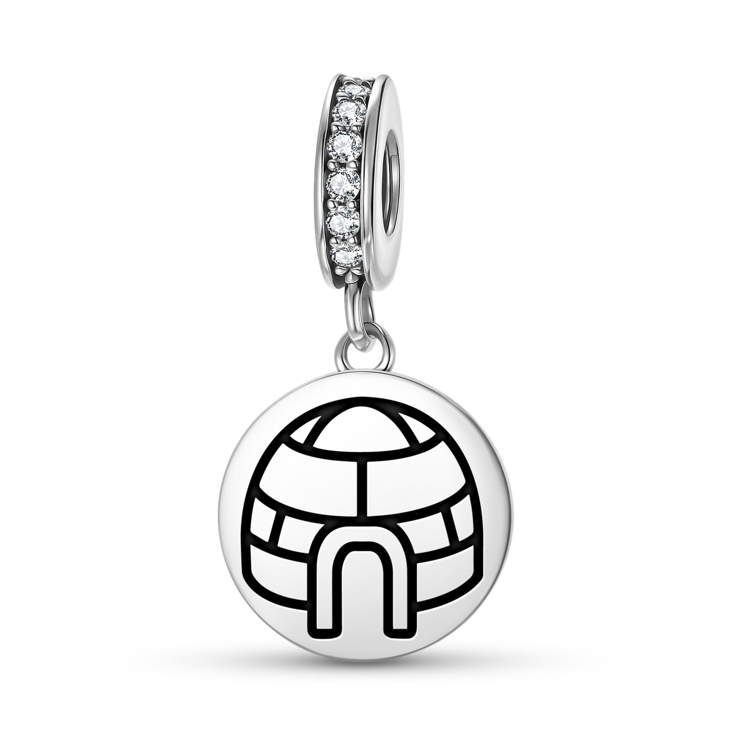 Igloo iglu Inuit Symbols Pendant Dangle Charm