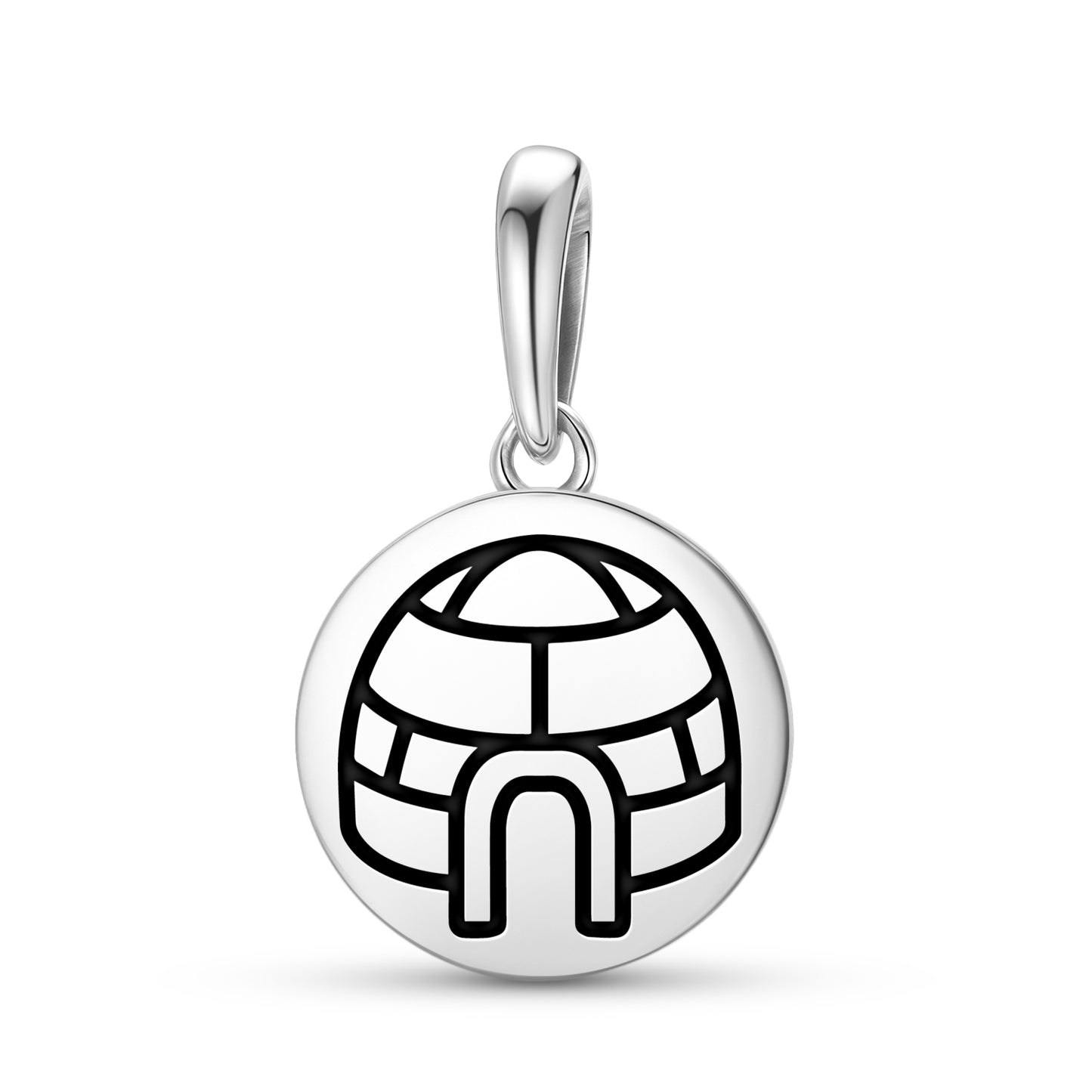 Igloo iglu Inuit Symbols Pendant Dangle Charm