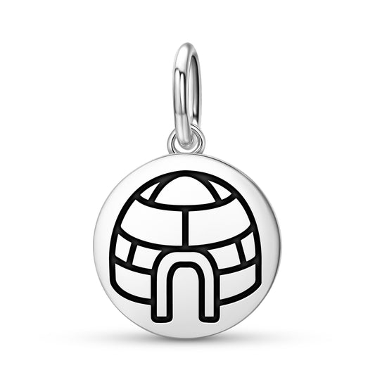 Igloo iglu Inuit Symbols Pendant Dangle Charm