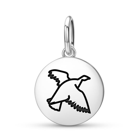 Aqiggiq Rock Ptarmigan Inuit Symbols Pendant Dangle Charm