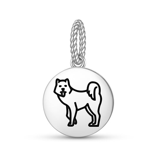 Qimmiq Canadian Inuit Dog Inuit Symbols Pendant Dangle Charm