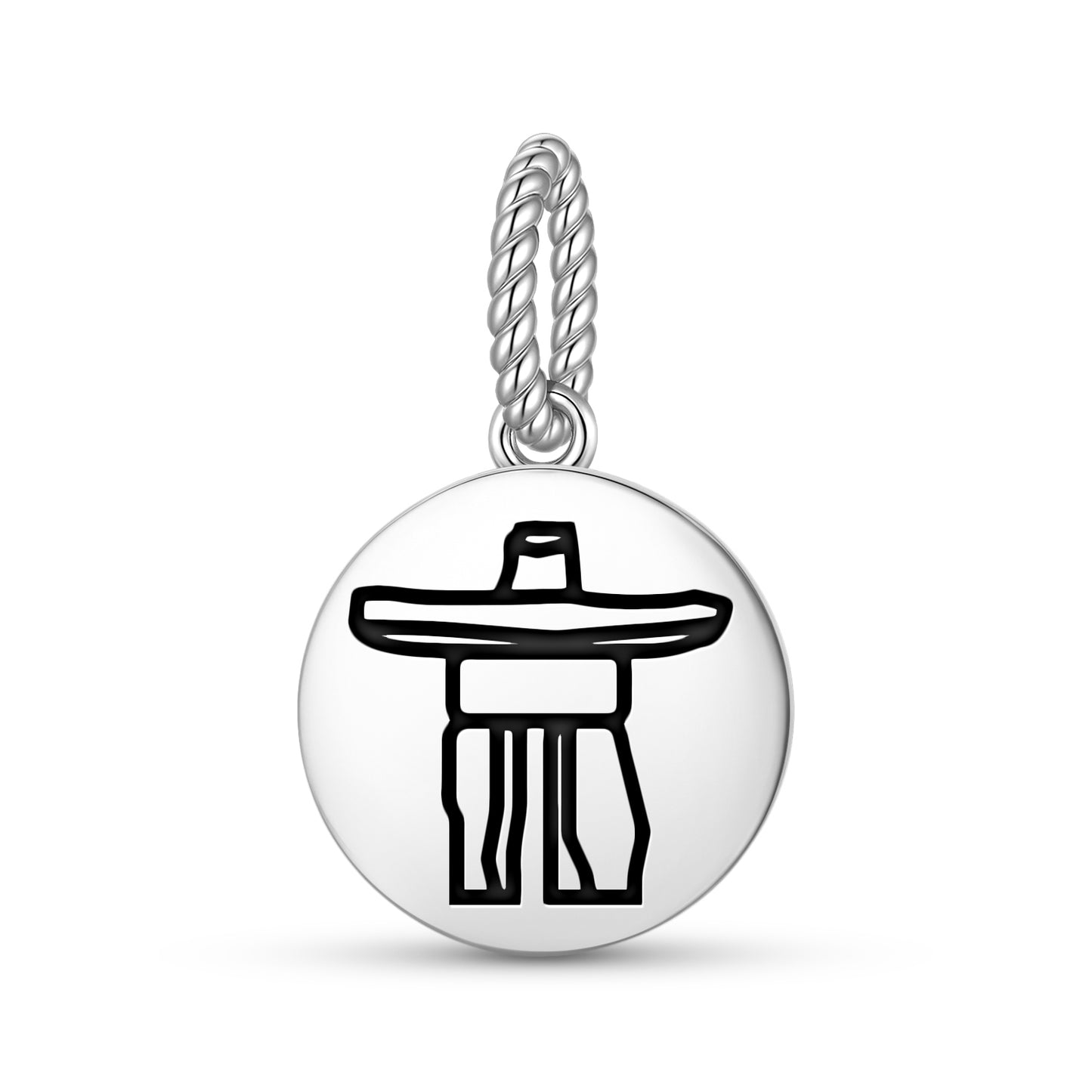 Inuksuk Inuit Symbols Pendant Dangle Charm