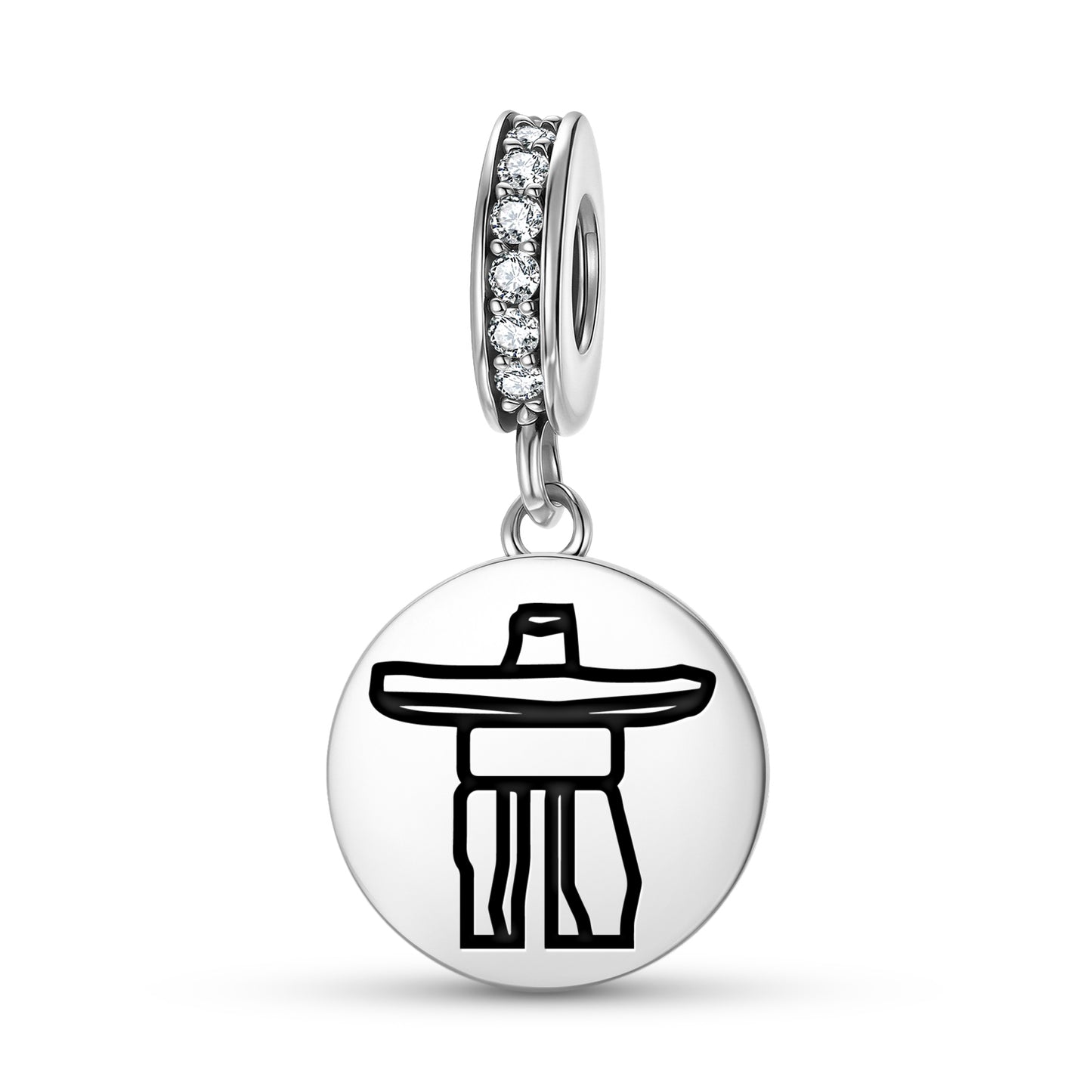 Inuksuk Inuit Symbols Pendant Dangle Charm