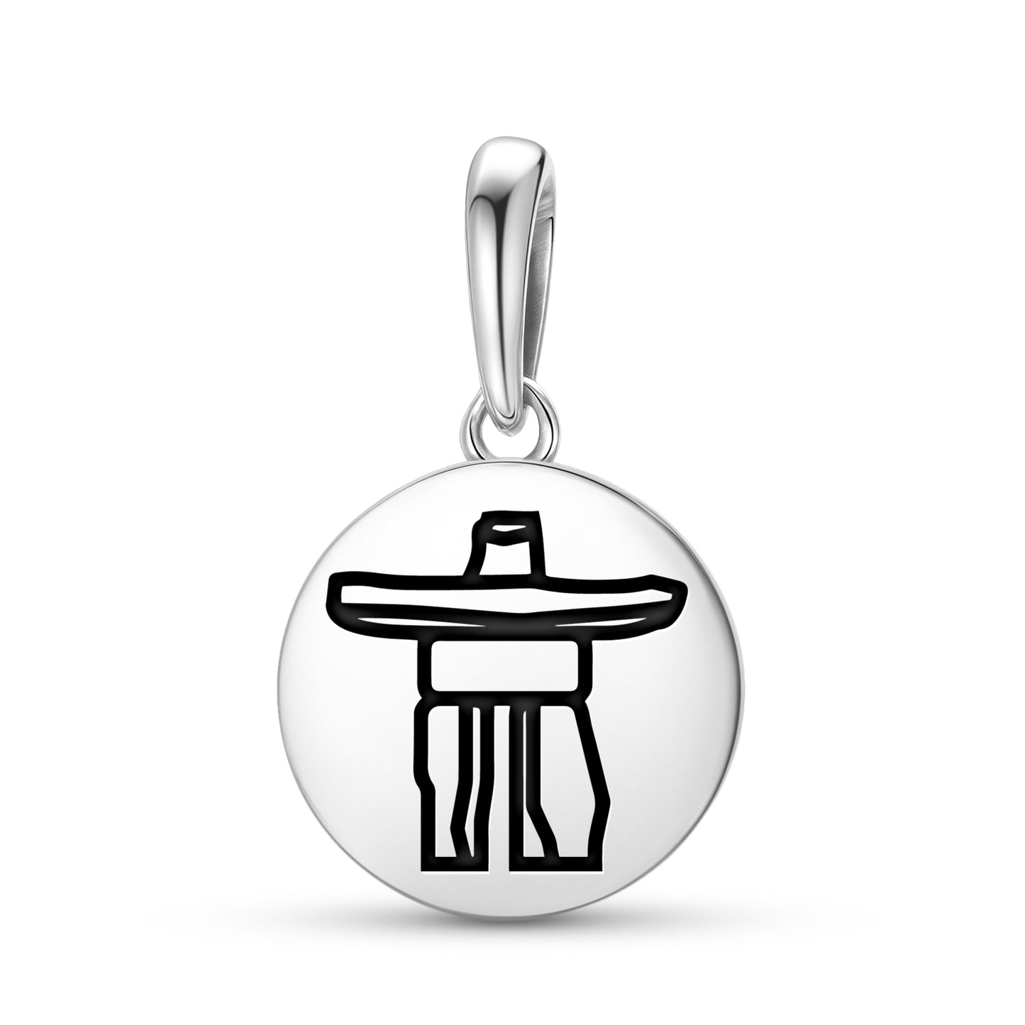 Inuksuk Inuit Symbols Pendant Dangle Charm