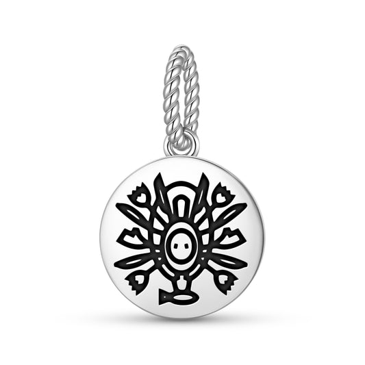 Sea Otter Spirit Inuit Symbols Pendant Dangle Charm