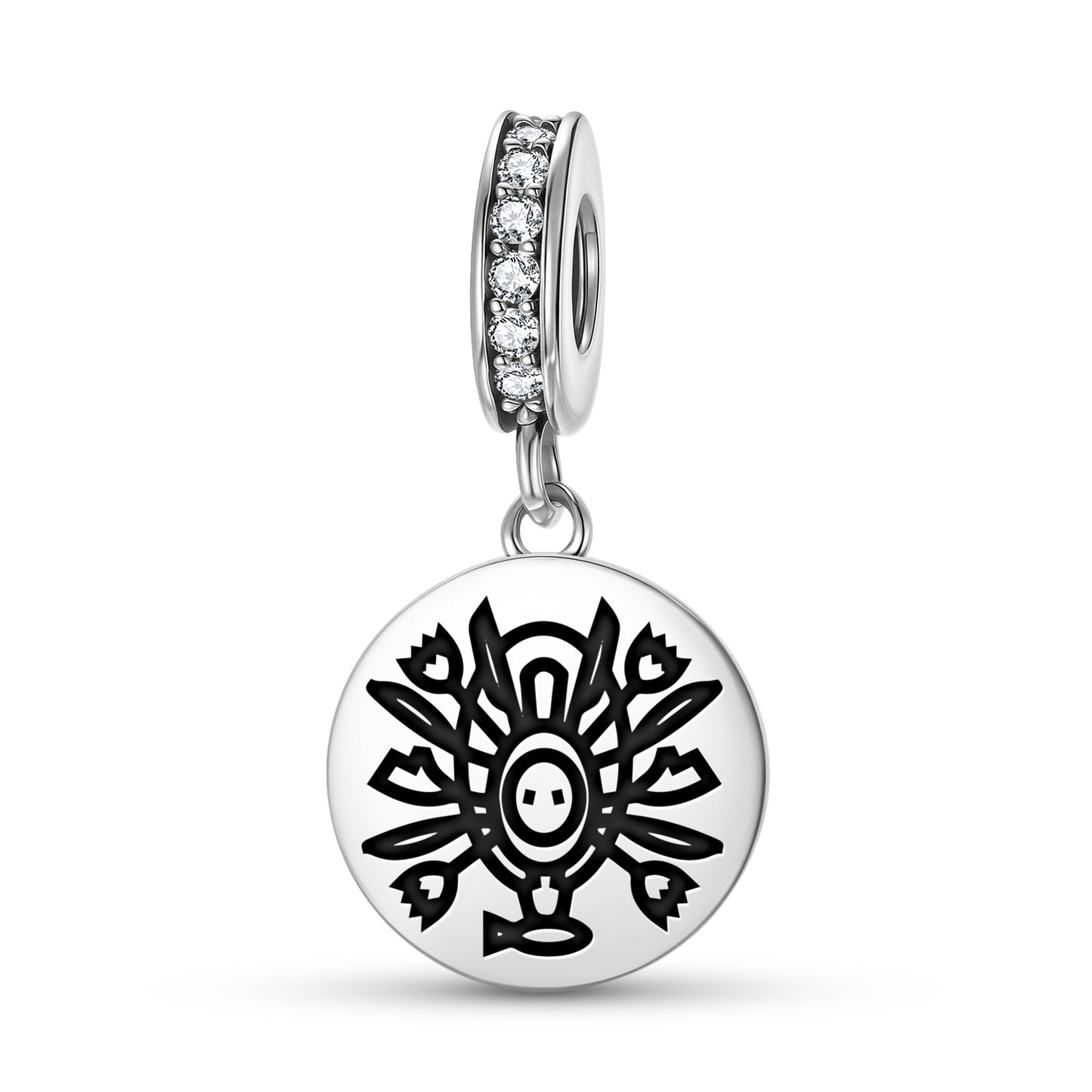 Sea Otter Spirit Inuit Symbols Pendant Dangle Charm