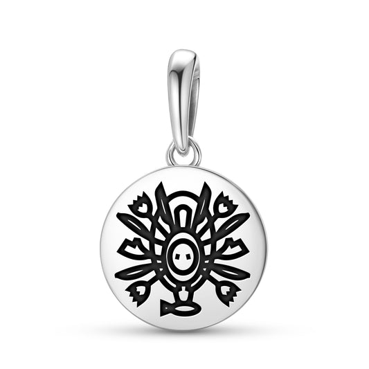 Sea Otter Spirit Inuit Symbols Pendant Dangle Charm