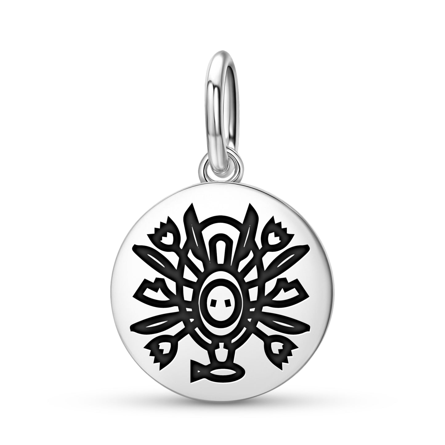 Sea Otter Spirit Inuit Symbols Pendant Dangle Charm
