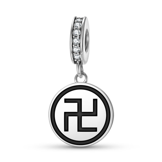 Hachisuka Koroku Japan Symbols Pendant Dangle Charm