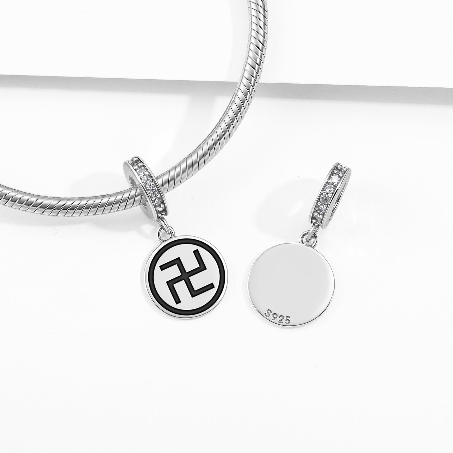 Hachisuka Koroku Japan Symbols Pendant Dangle Charm