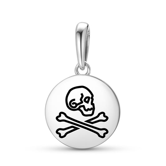 Henry Every Jolly Roger Pirate Flags Symbols Pendant Dangle Charm