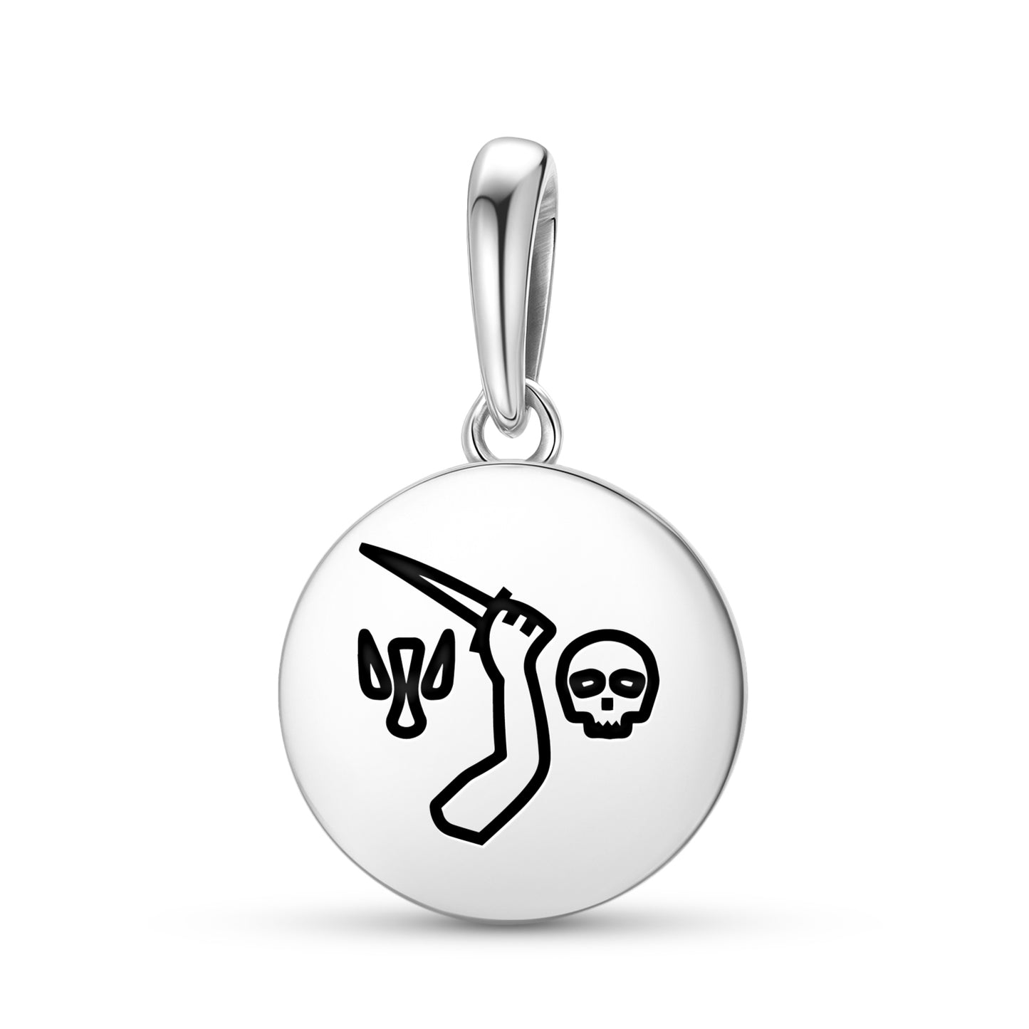 Christopher Moody Jolly Roger Pirate Flags Symbols Pendant Dangle Charm