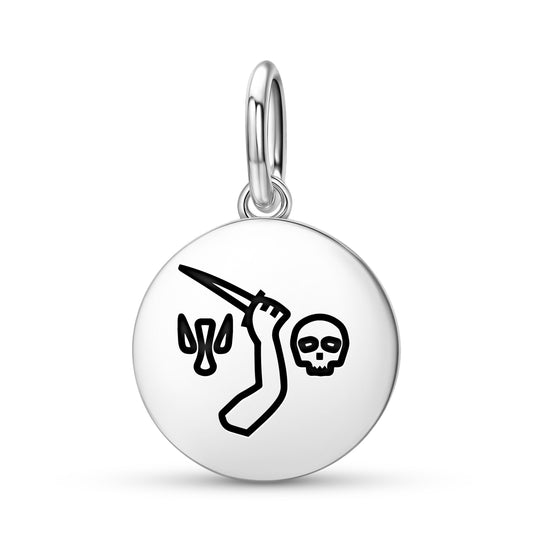 Christopher Moody Jolly Roger Pirate Flags Symbols Pendant Dangle Charm
