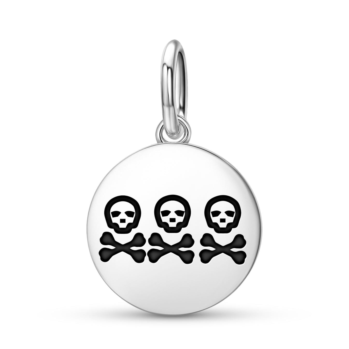 Christopher Condent Jolly Roger Pirate Flags Symbols Pendant Dangle Charm