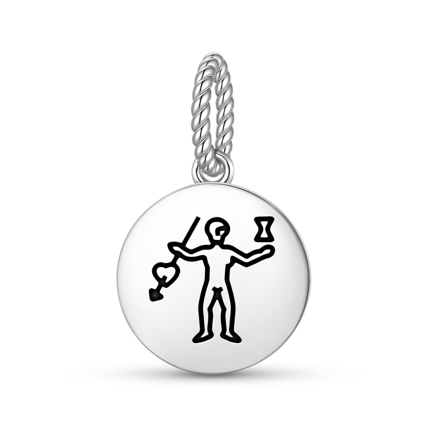 John Phillips Jolly Roger Pirate Flags Symbols Pendant Dangle Charm