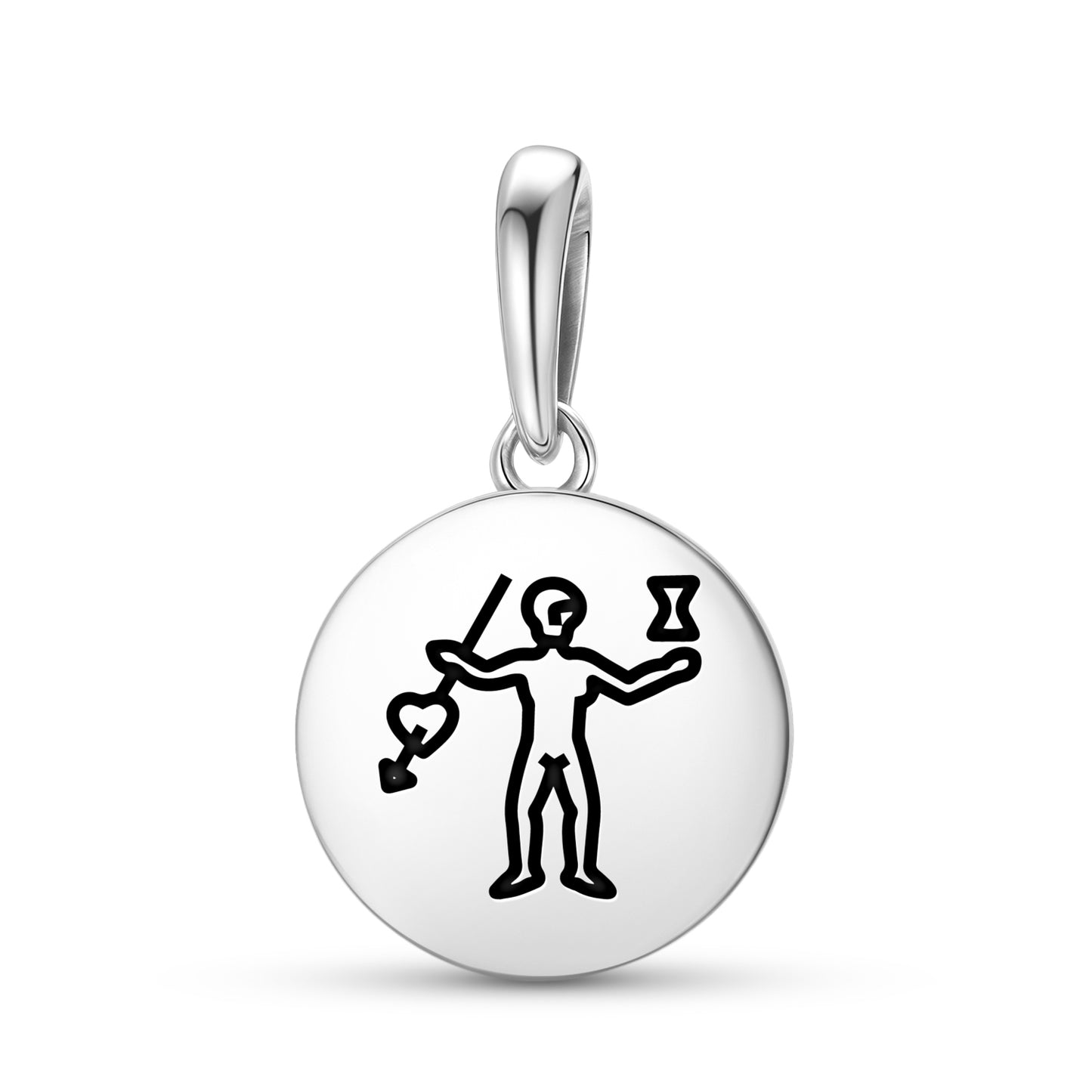 John Phillips Jolly Roger Pirate Flags Symbols Pendant Dangle Charm