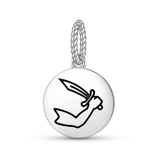 Thomas Tew Jolly Roger Pirate Flags Symbols Pendant Dangle Charm