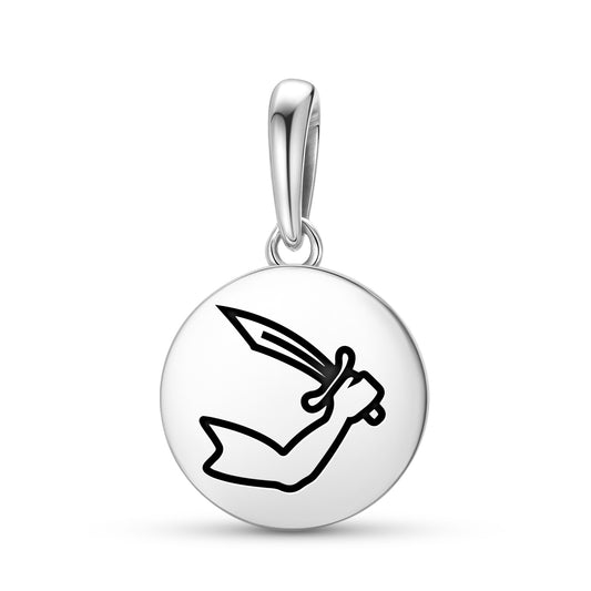 Thomas Tew Jolly Roger Pirate Flags Symbols Pendant Dangle Charm