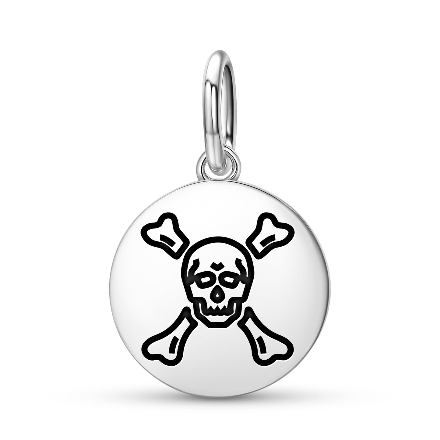 Richard Worley Jolly Roger Pirate Flags Symbols Pendant Dangle Charm