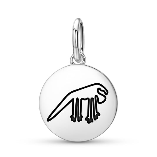 The Iguana Nazca lines Symbols Pendant Dangle Charm