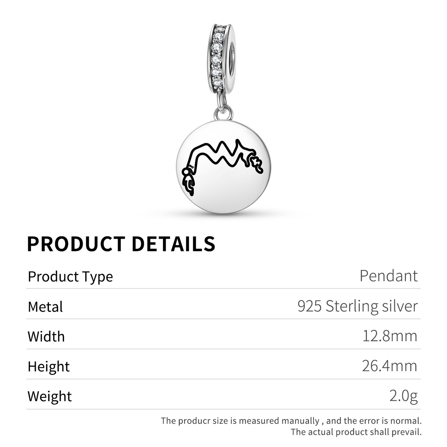 Sea Snakes Nazca lines Symbols Pendant Dangle Charm