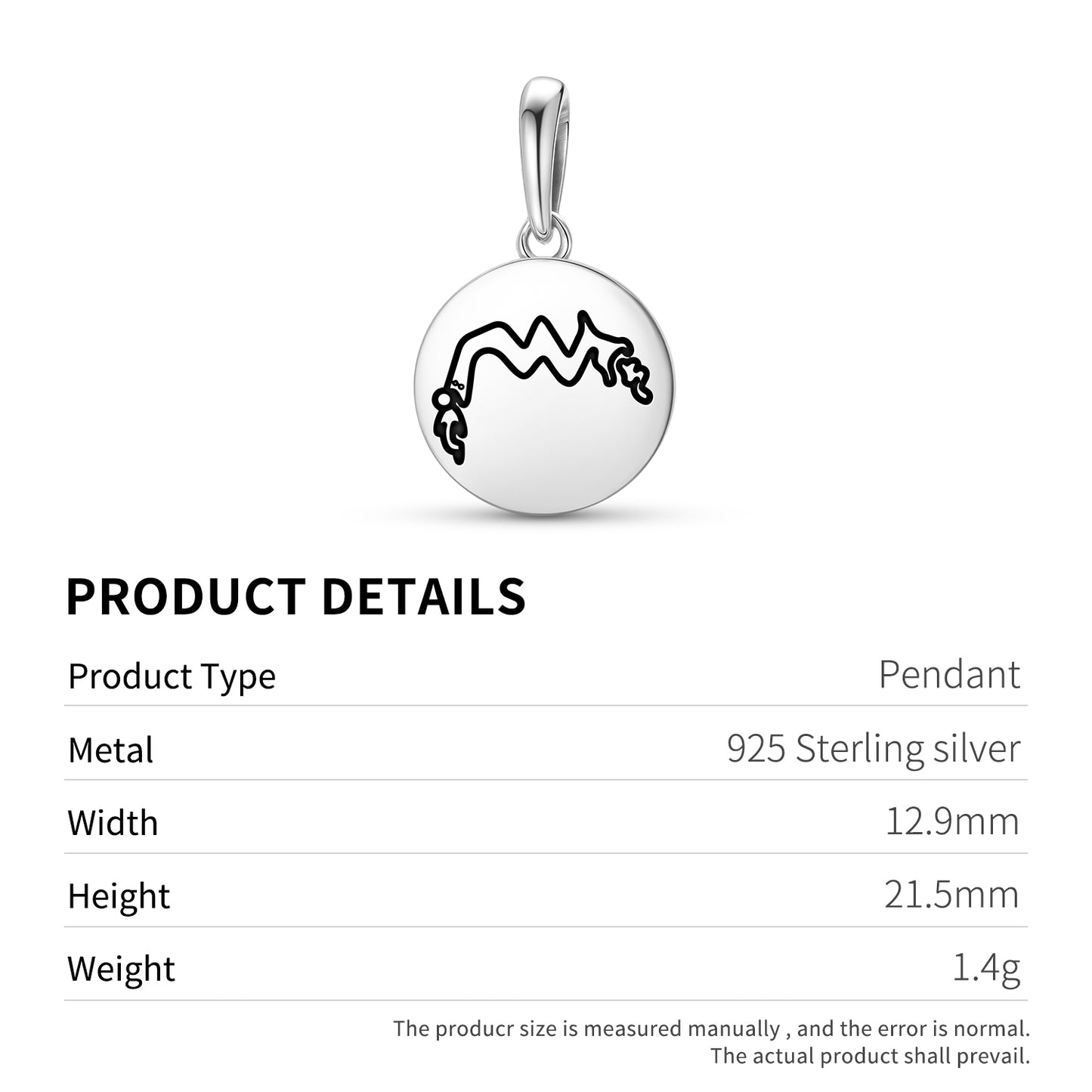 Sea Snakes Nazca lines Symbols Pendant Dangle Charm