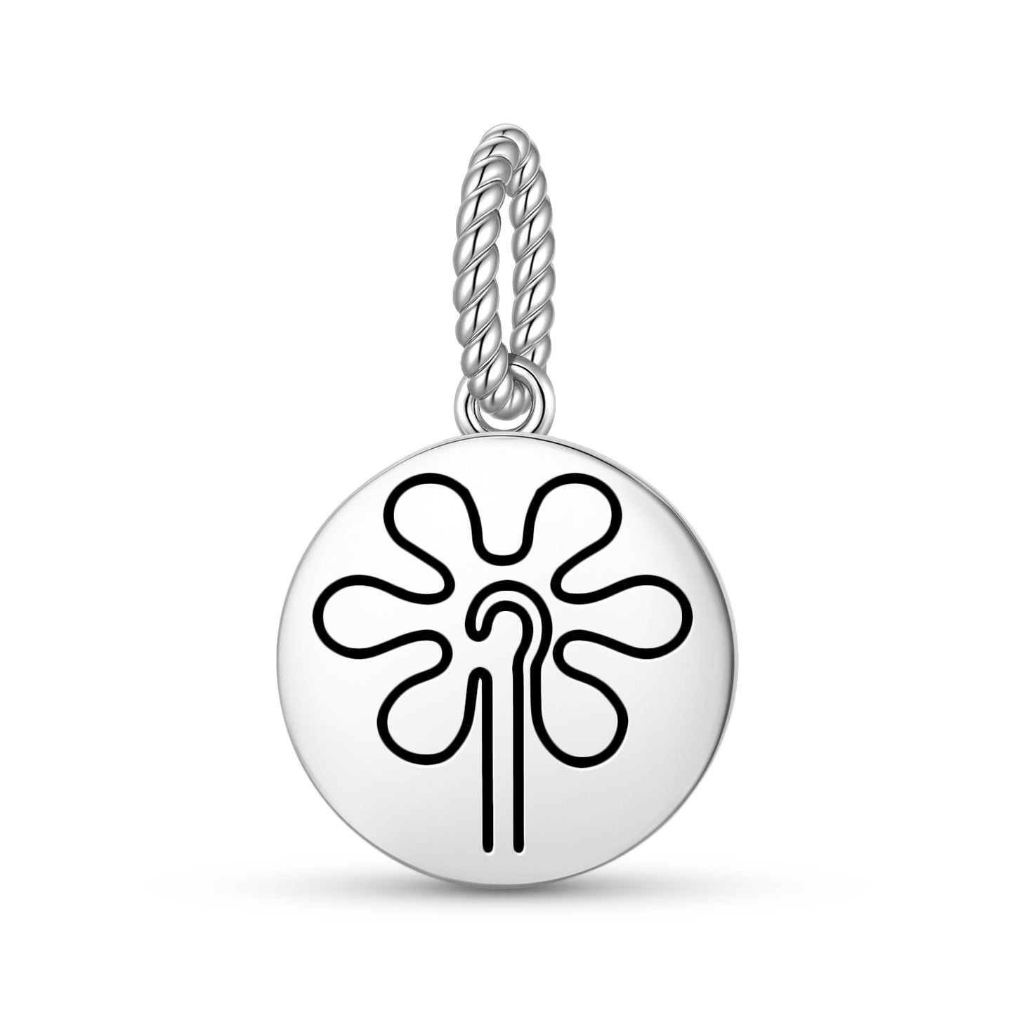 The Flower Nazca lines Symbols Pendant Dangle Charm