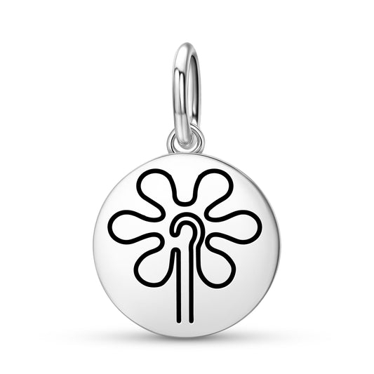 The Flower Nazca lines Symbols Pendant Dangle Charm