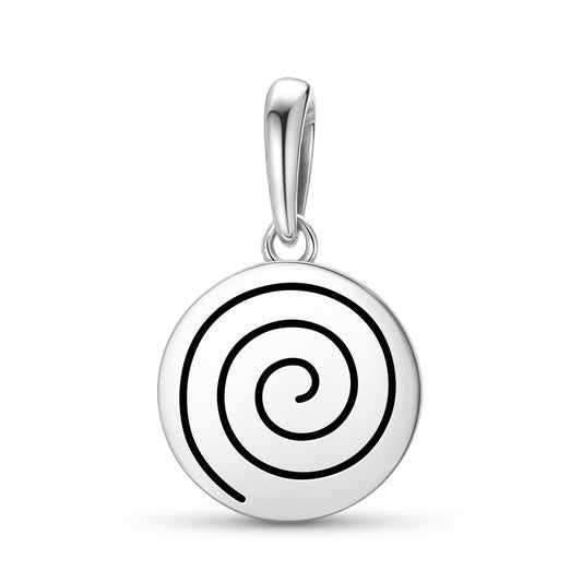 The Spiral Nazca lines Symbols Pendant Dangle Charm