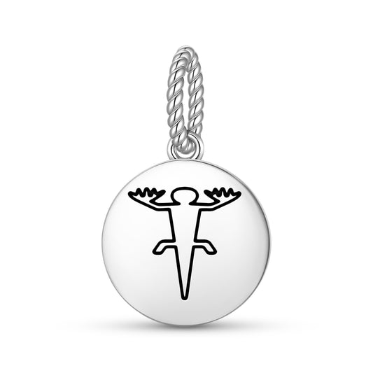 The Lizard Nazca lines Symbols Pendant Dangle Charm