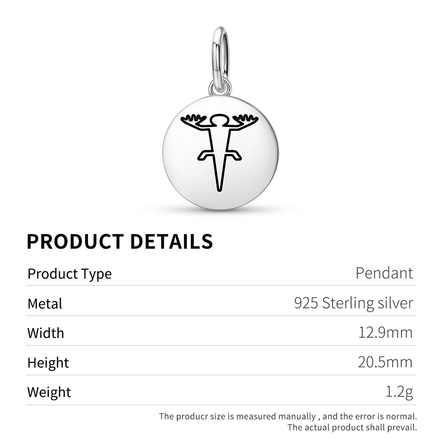The Lizard Nazca lines Symbols Pendant Dangle Charm