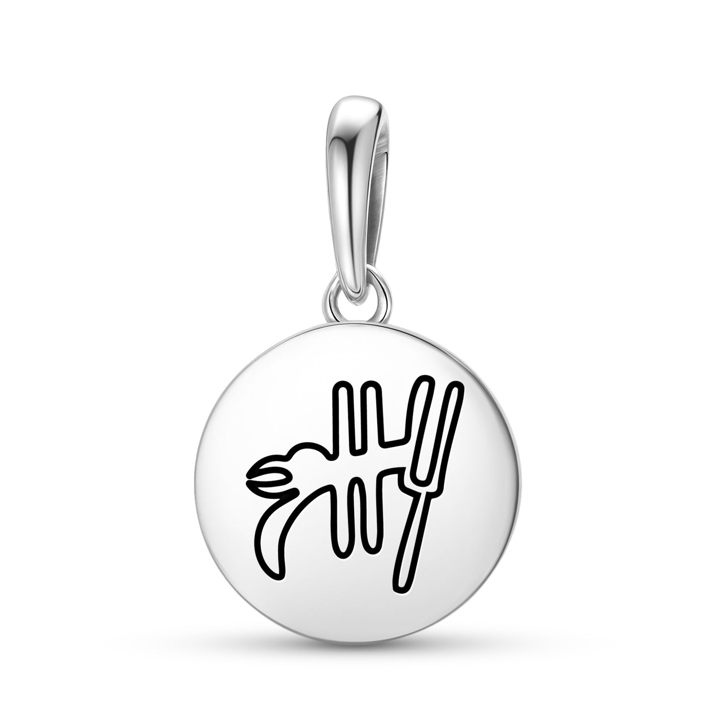 The Parrot Nazca lines Symbols Pendant Dangle Charm