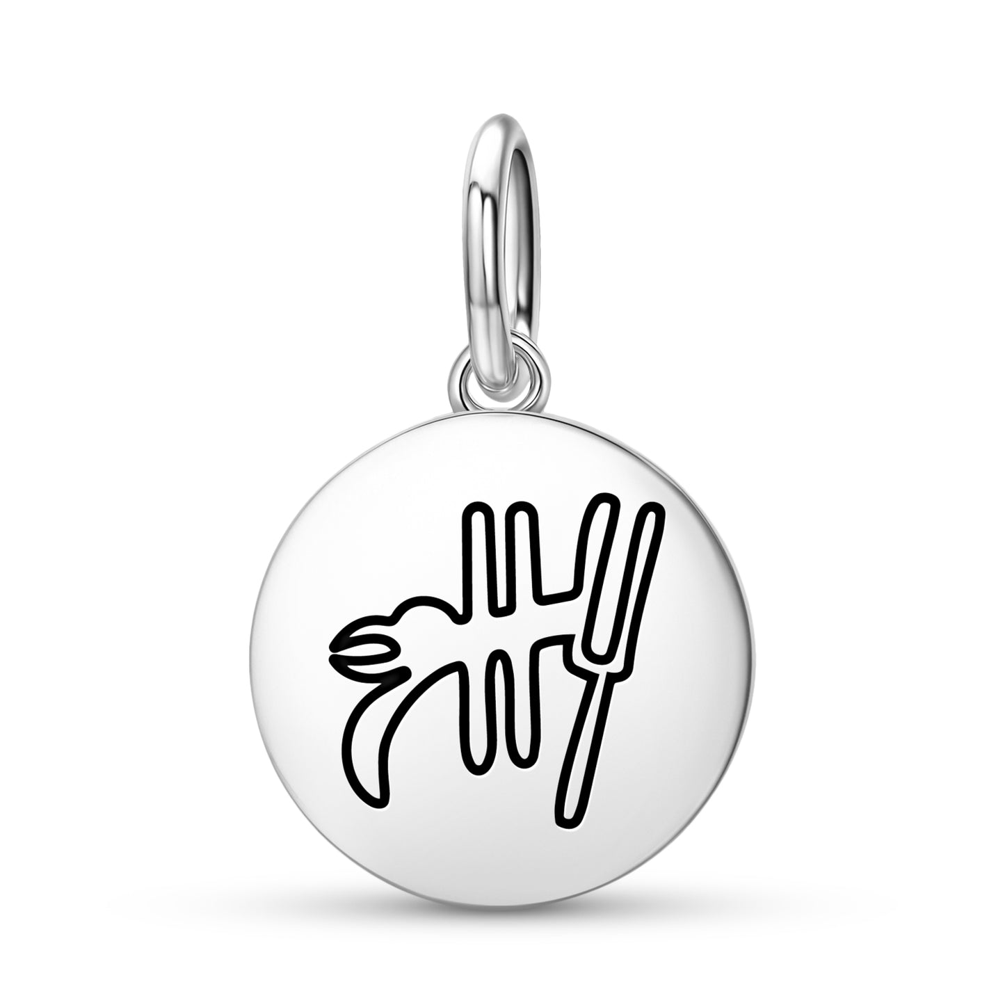 The Parrot Nazca lines Symbols Pendant Dangle Charm
