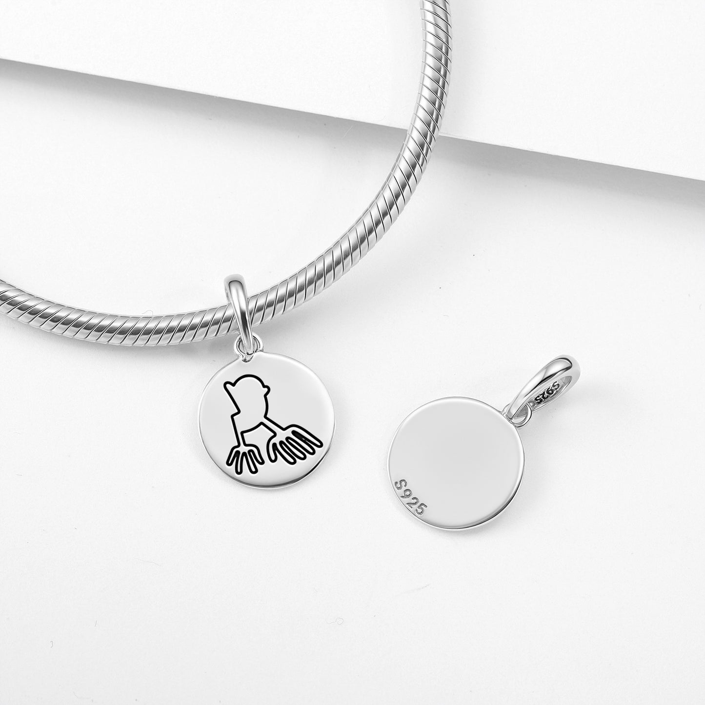The Hands Nazca lines Symbols Pendant Dangle Charm