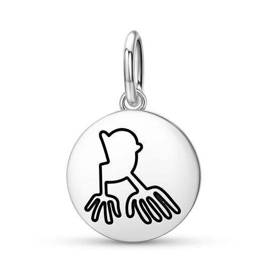 The Hands Nazca lines Symbols Pendant Dangle Charm