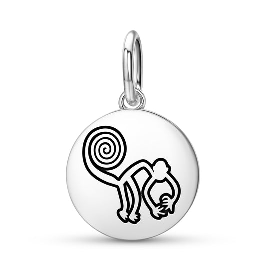 The Monkey Nazca lines Symbols Pendant Dangle Charm