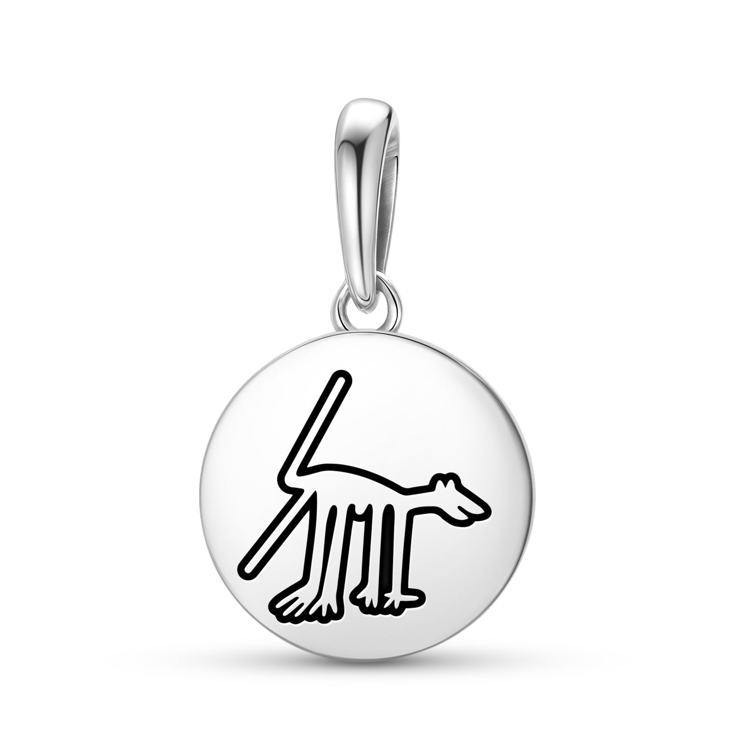 The Dog Nazca lines Symbols Pendant Dangle Charm