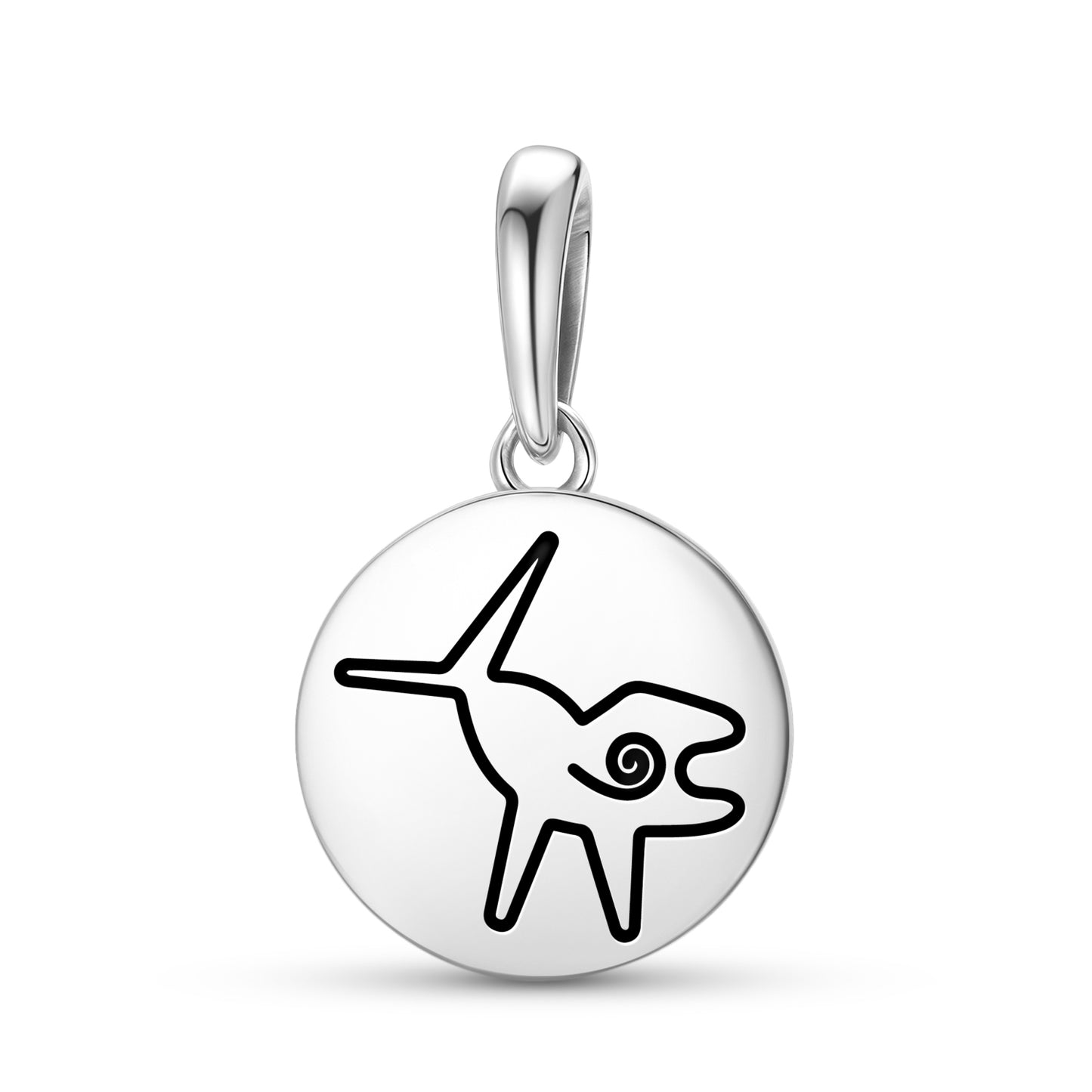 The Whale Nazca lines Symbols Pendant Dangle Charm