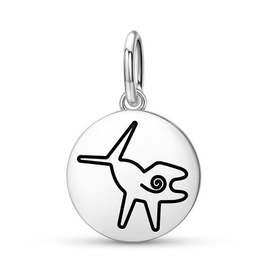 The Whale Nazca lines Symbols Pendant Dangle Charm