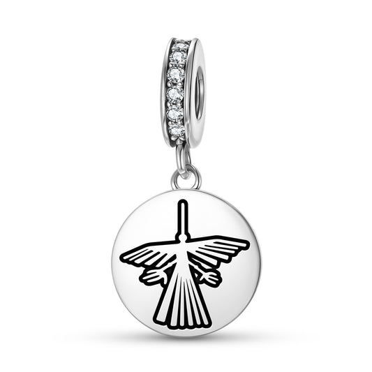 The Condor Nazca lines Symbols Pendant Dangle Charm