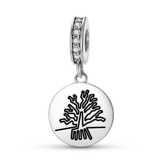 The Tree Nazca lines Symbols Pendant Dangle Charm