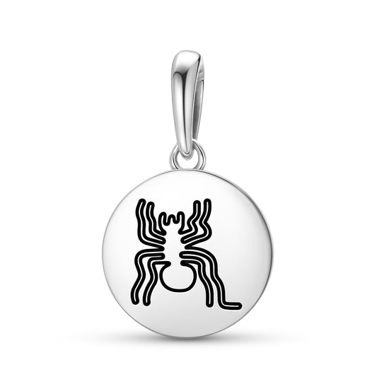 The Spider Nazca lines Symbols Pendant Dangle Charm