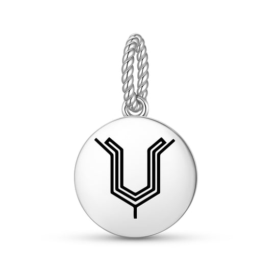 Tulip Persian Symbols Pendant Dangle Charm