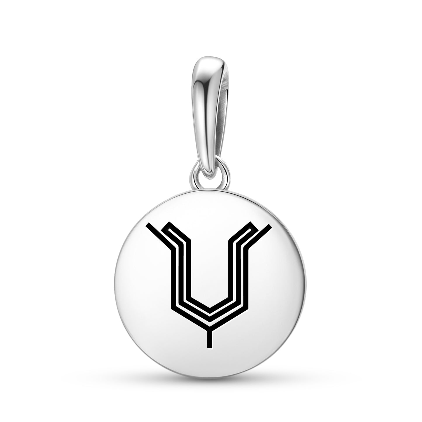 Tulip Persian Symbols Pendant Dangle Charm