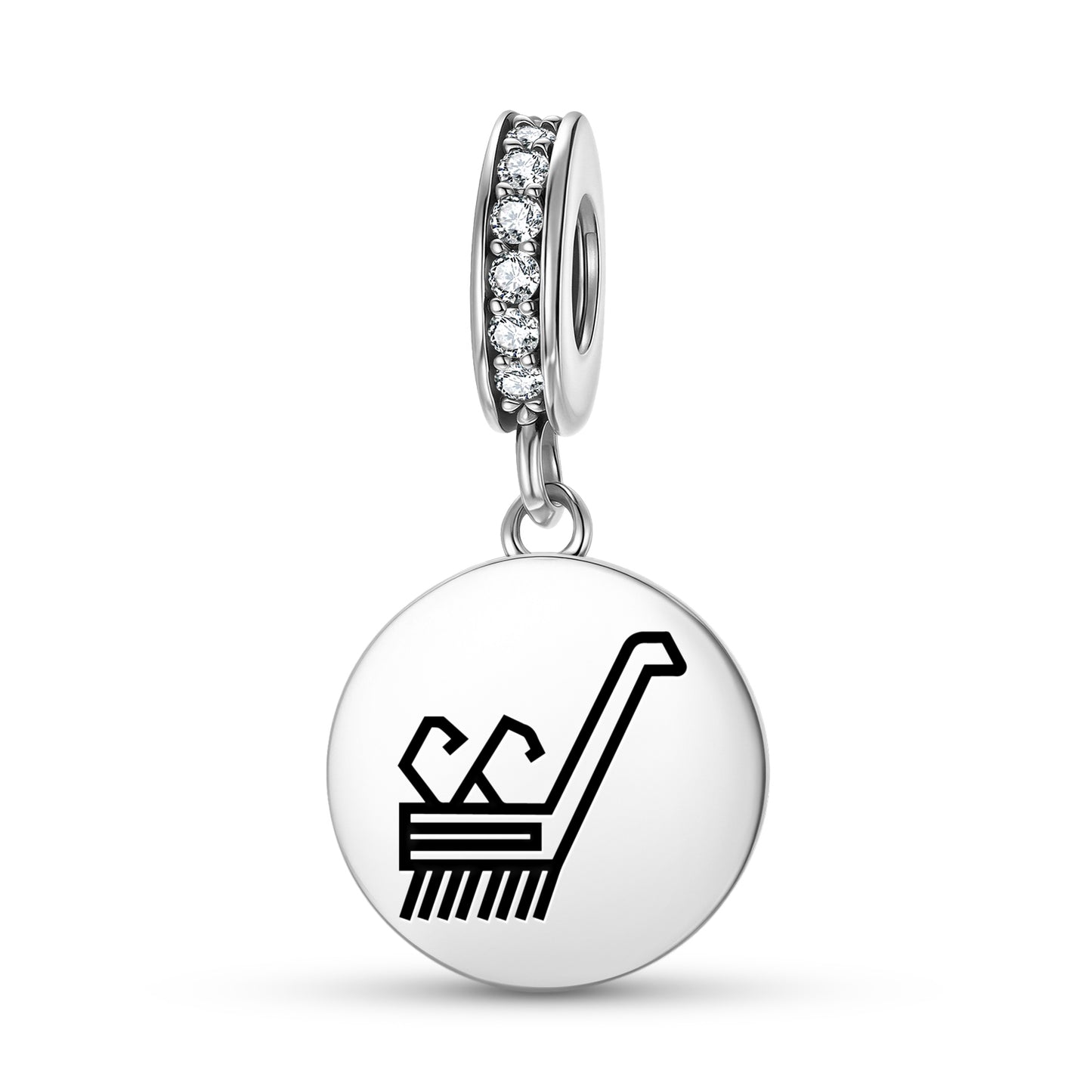Dragon Persian Symbols Pendant Dangle Charm