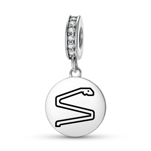 Snake Persian Symbols Pendant Dangle Charm