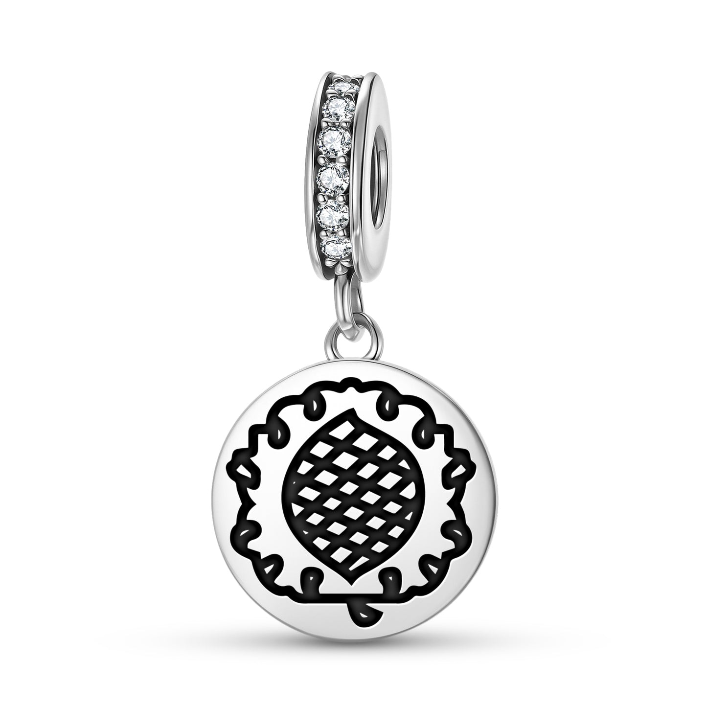 Pomegranate Persian Symbols Pendant Dangle Charm