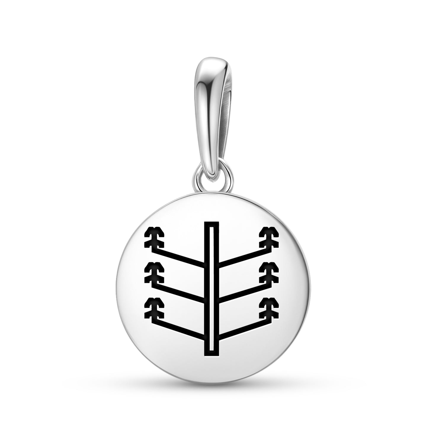 Hyacinth Persian Symbols Pendant Dangle Charm