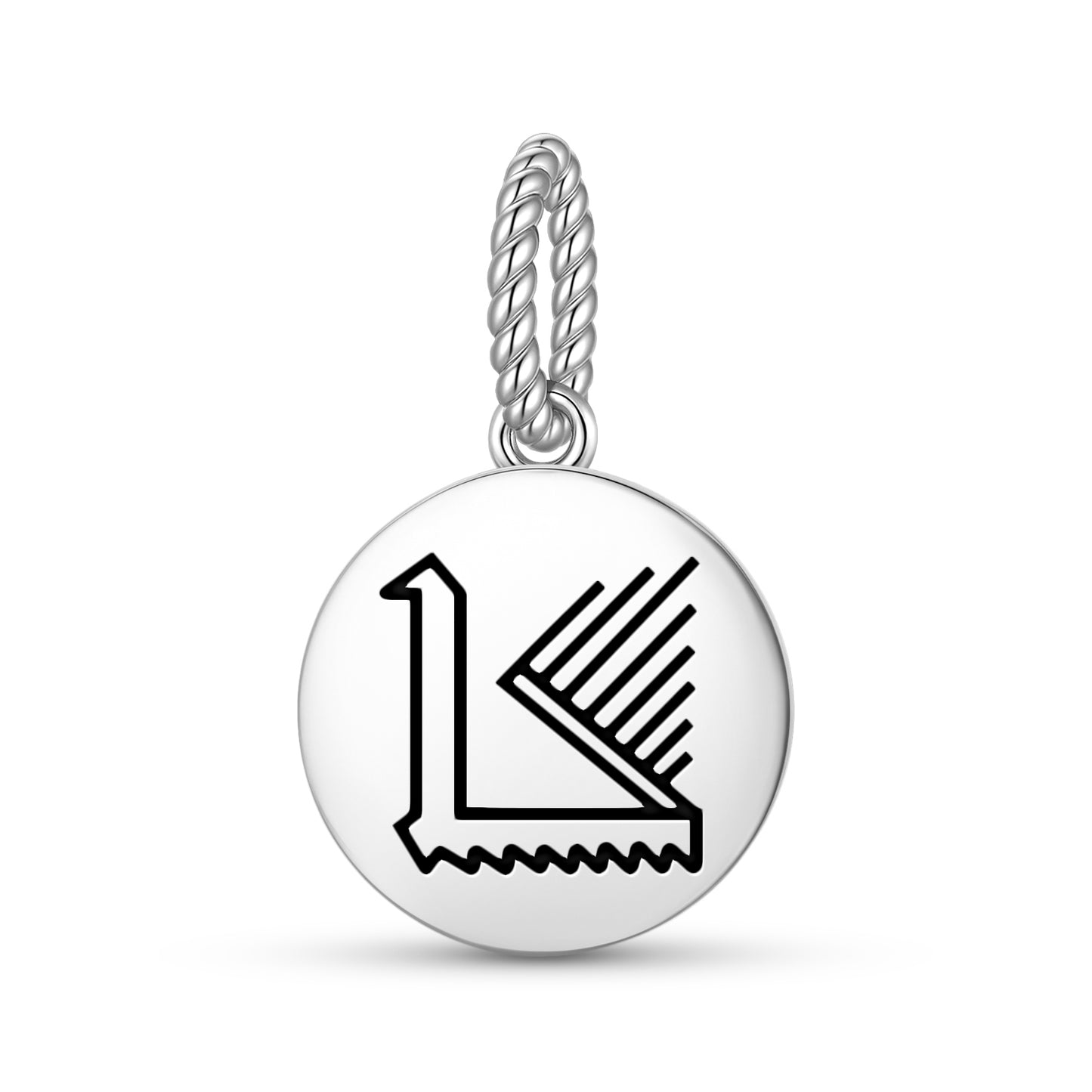 Peacock Persian Symbols Pendant Dangle Charm