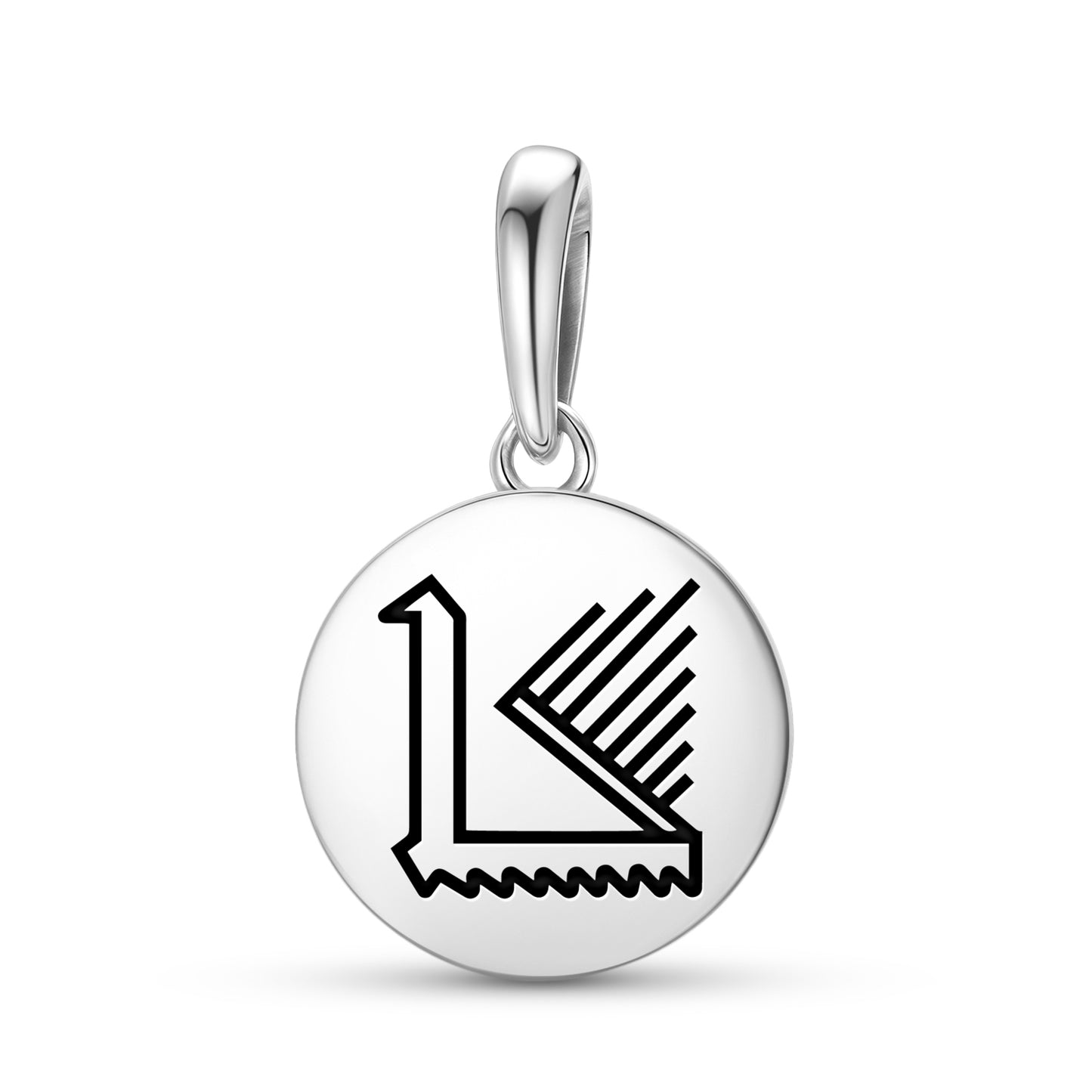 Peacock Persian Symbols Pendant Dangle Charm